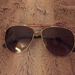 MCM aviator sunglasses with side blinders